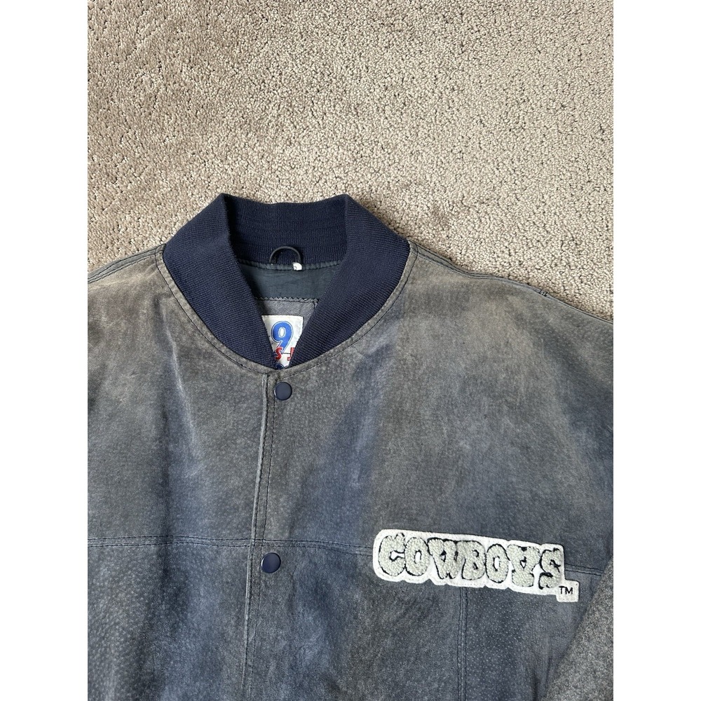 Rare Vintage Mens Jacket DSJ 96 Dallas Cowboys Rugby‎ Club NFL Style, Size XXL - Picture 5 of 13